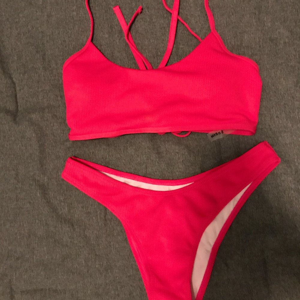 SHEIN Pink Bikini